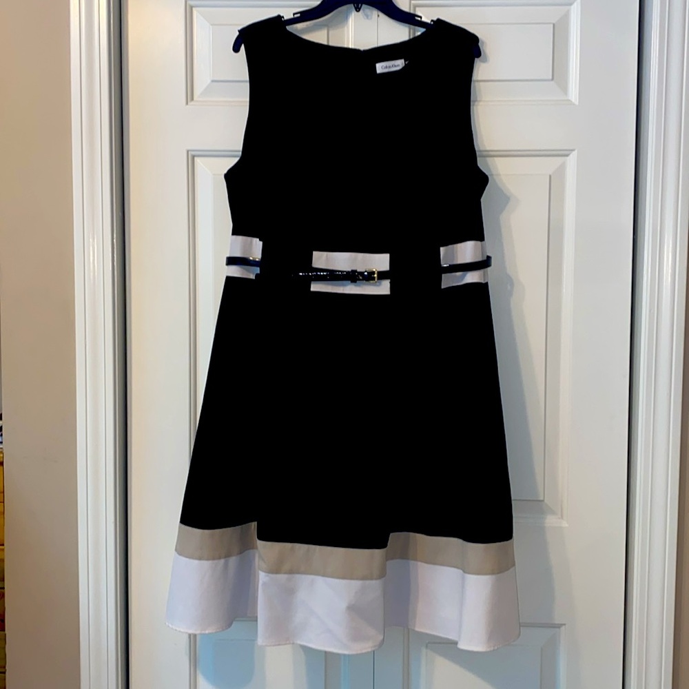 Calvin Klein knee-length dress